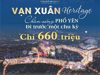 Vạn xuân heritage  10 suất ưu đãi đầu xuân dành cho khách hàng sớm nhất