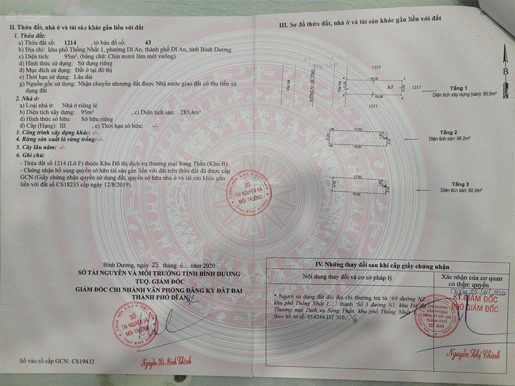 Chủ nhà bán nhà mặt phố đường n1, khu 550, vincom dĩ an