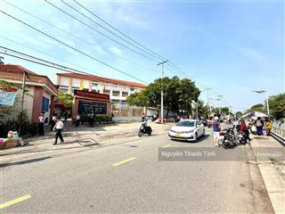 Bán đất mặt tiền đường nhựa 19m sát trường thcs tô ký