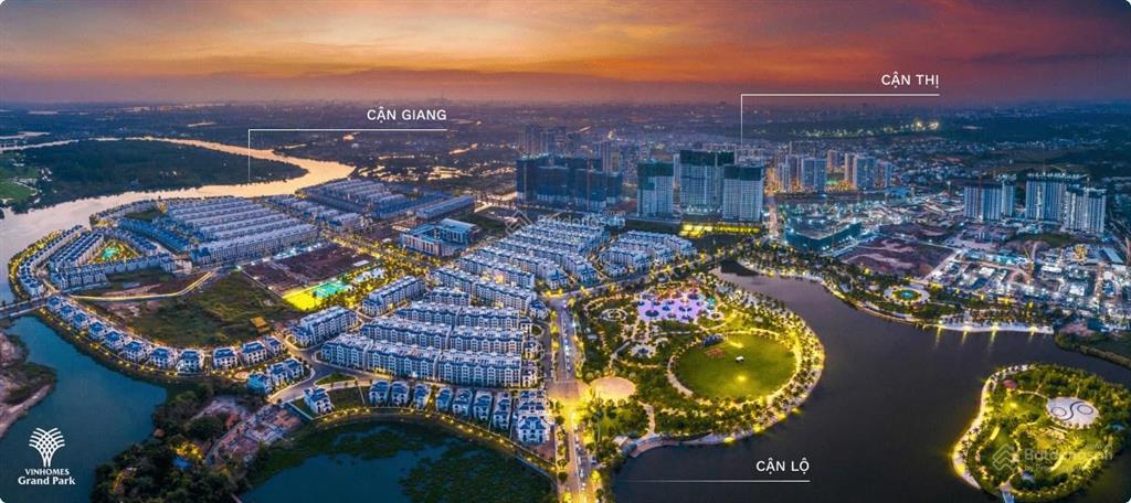 Bán biệt thự vinhomes grand park. quận 9, tp hcm, 89 tỷ, 240m2, căn góc 2 mặt sông