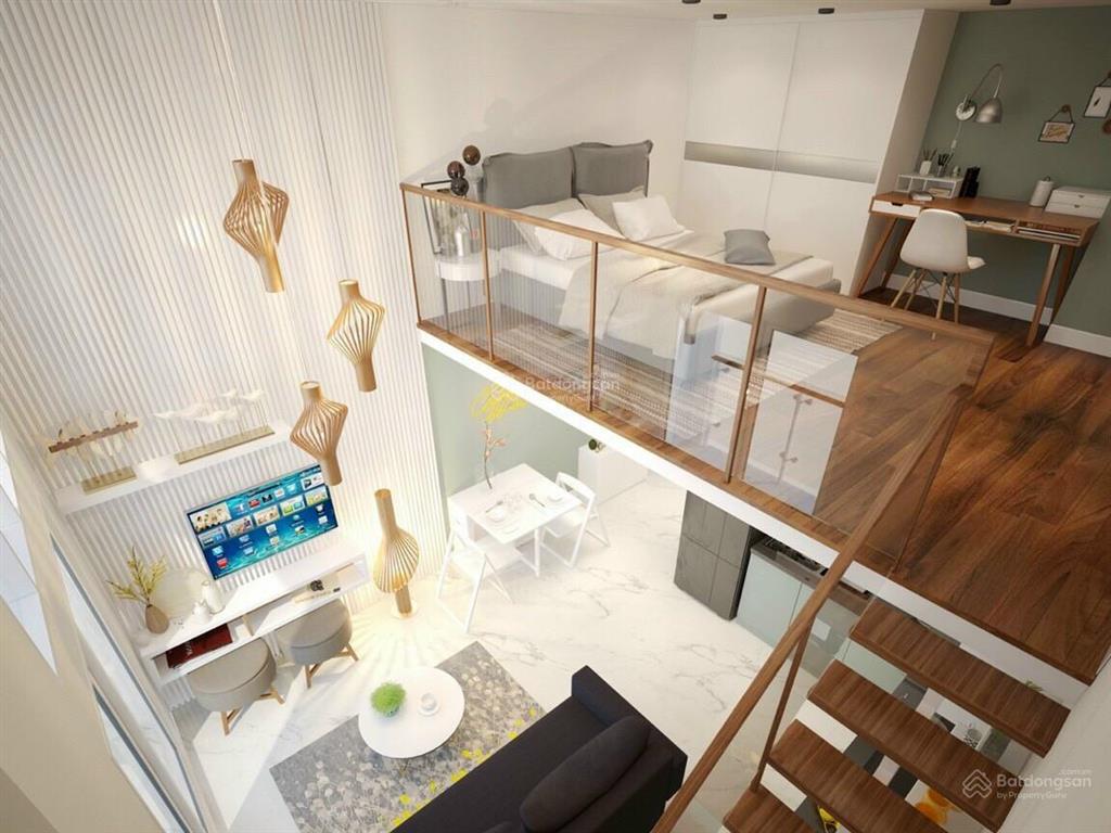 Officetel căn 30,45m2 giá 1tỷ3 thanh toán 70% độ cao trần 5m50 căn hộ mặt tiền tô ngọc vân thủ đức