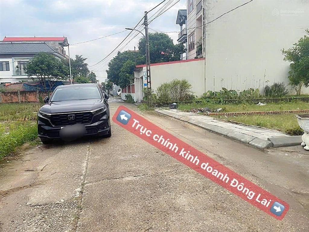 Bán lô đất 2 mặt tiền gần kcn nội bài, 35 triệu / m2, 100m2 đông lai  nội bài .