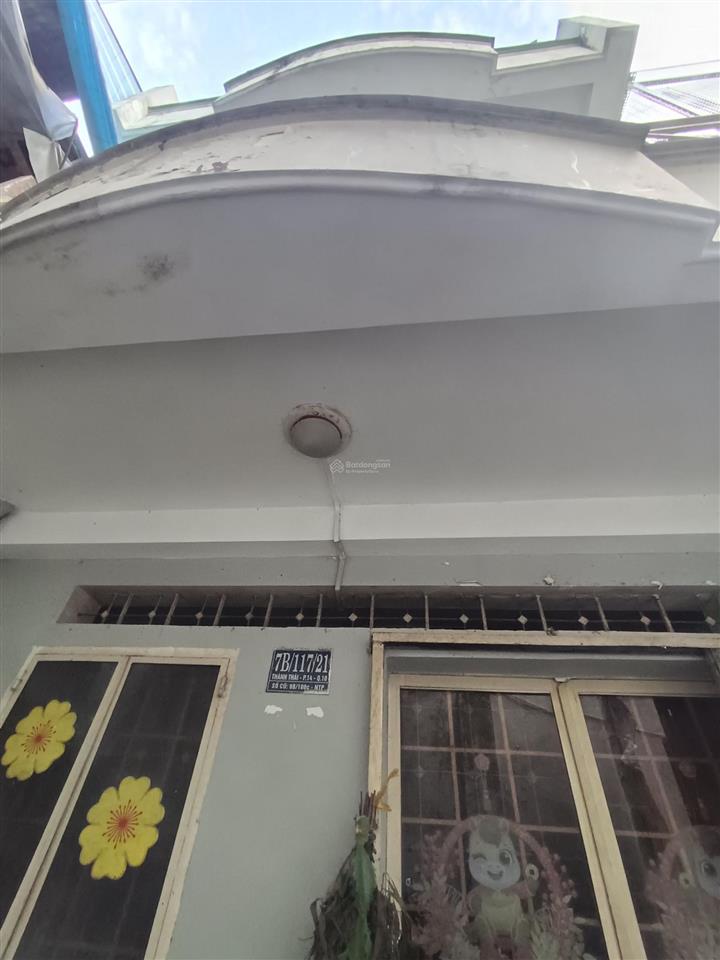Bán gấp nhà 3 tầng đường thành thái, f 14 quận 10, giá 4,5 tỷ