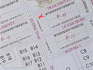 Chính chủ bán đất 2 mt dương thạc  trần thuyết 181m2 đường thông biển giá cực rẻ chỉ 130tr/m2