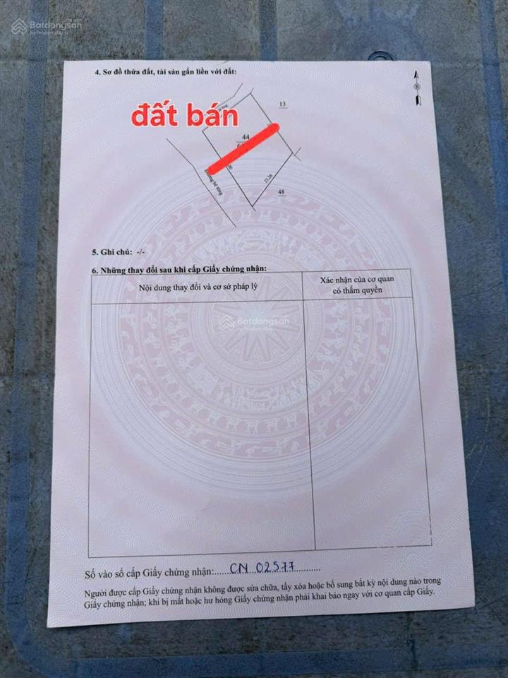 Cơ hội sở hữu lô đất đẹp tại cao phong hòa bình diện tích 255m2