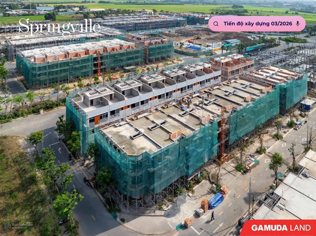 Bán nhà phố spring ville vị trí tốt giá tốt
