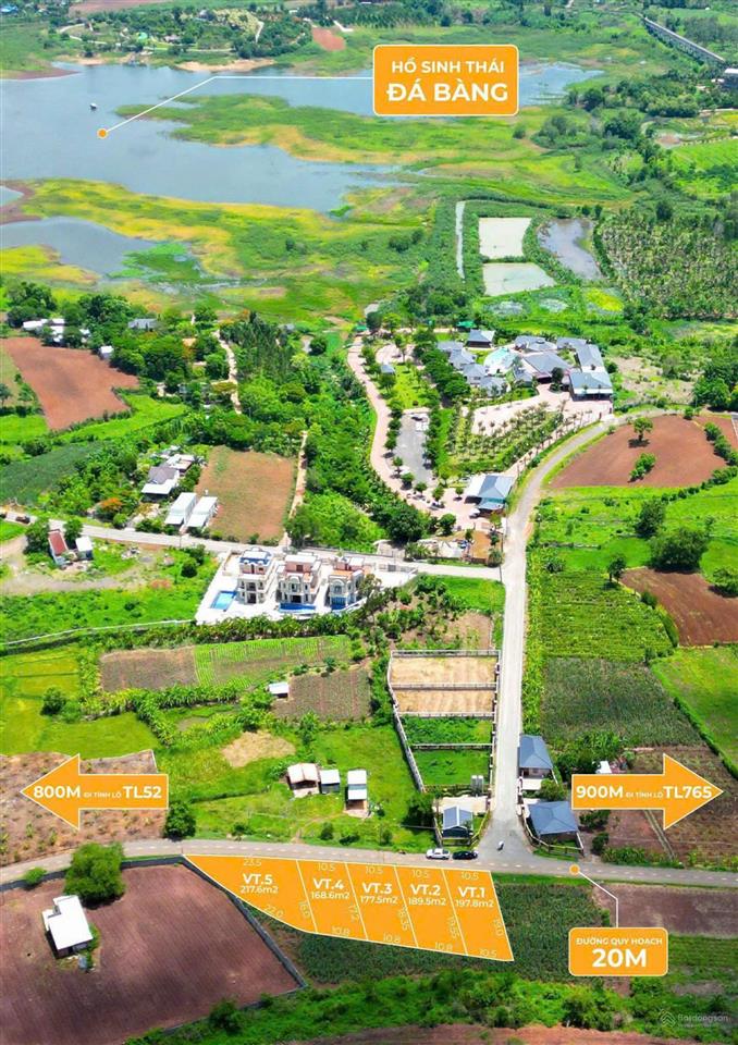 Bán đất tại đt 765, thị trấn đất đỏ, 1,8 tỷ, 216m2, pháp lý đầy đủ