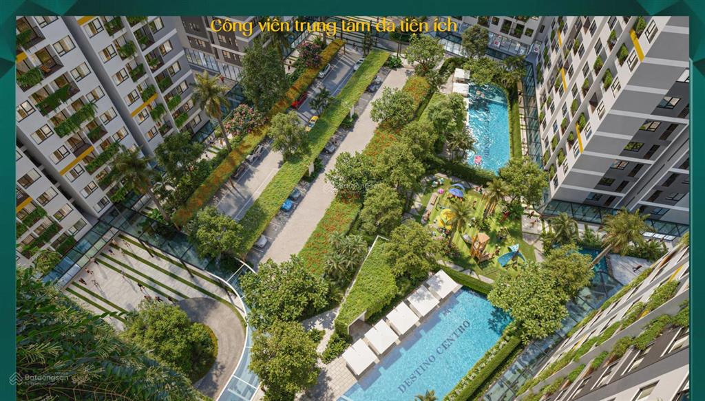 Chuyển nhượng căn hộ destino centro 2pn + 1wc  1.5 tỷ