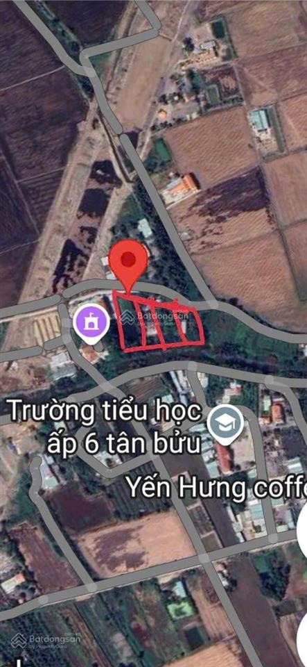 Cần bán nhiều lô đất mặt tiền ấp 6, tân bửu, bến lức, long an