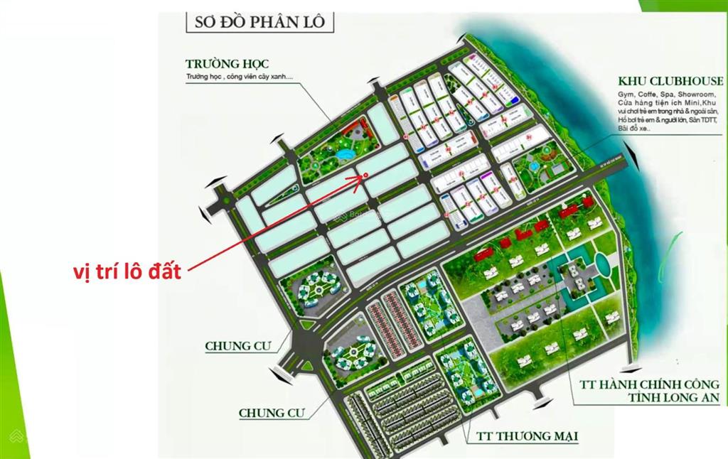 Bán đất nền biệt thự green city, 154,8m2, mặt tiền 7,2m. hướng đông nam