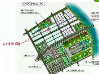 Bán đất nền biệt thự green city, 154,8m2, mặt tiền 7,2m. hướng đông nam