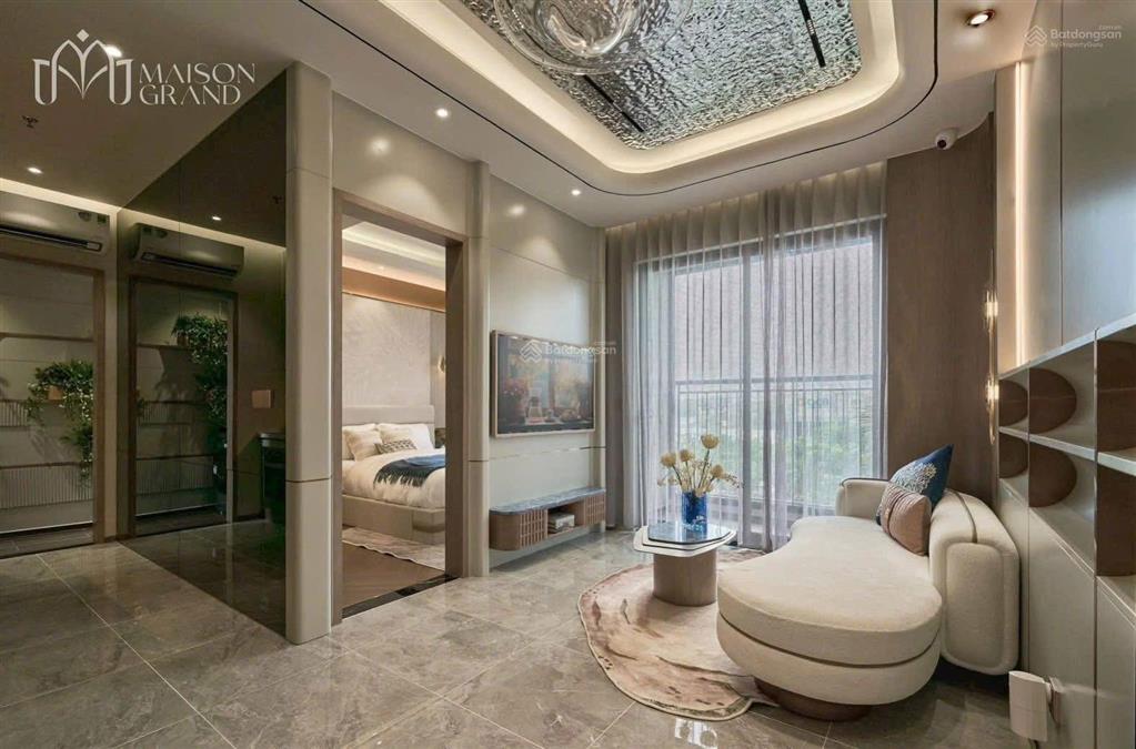 Căn 1 pn + 1, 48.99m2, bàn giao full nội thất, thanh toán theo tiến độ giãn, 50% là nhận nhà