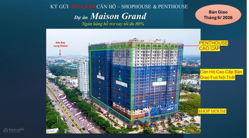 Căn 1 pn + 1, 48.99m2, bàn giao full nội thất, thanh toán theo tiến độ giãn, 50% là nhận nhà