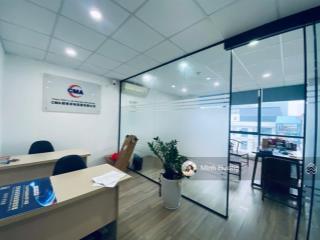 Cho thuê văn phòng 70m2 sàn gỗ view ban công phố hoàng ngân, cầu giấy.  0866 834 ***