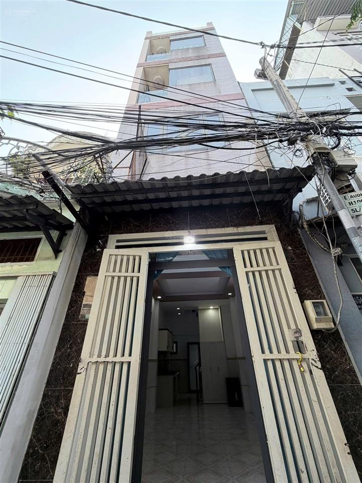 Nhà 5 tầng hẻm thông thoáng âu dương lân trung tâm quận8