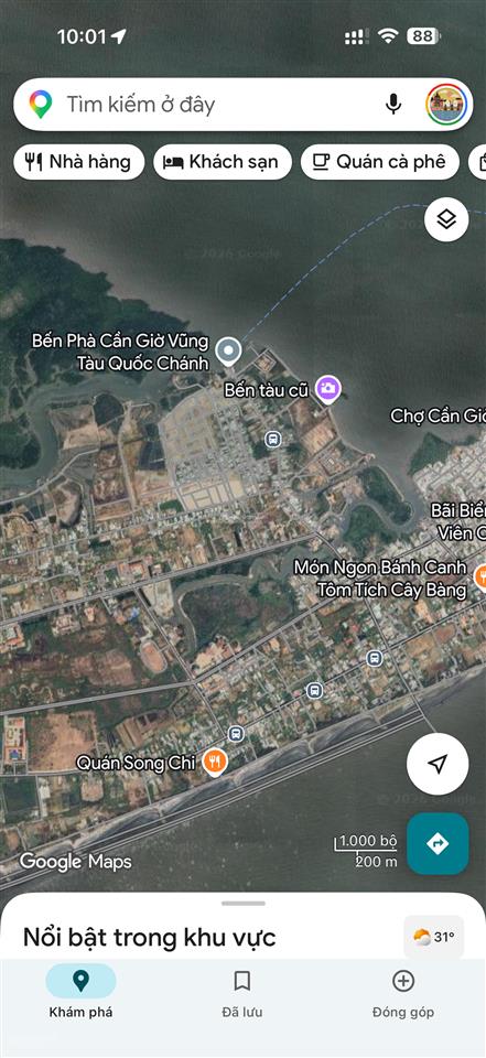 Bán đất thổ cư 2.000m ngay đường giồng ao, cần giờ, tp. hcm