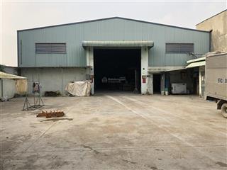 Cho thuê nhà xưởng mặt tiền đường liên ấp 62 1.200m2, xe container vào tận xưởng
