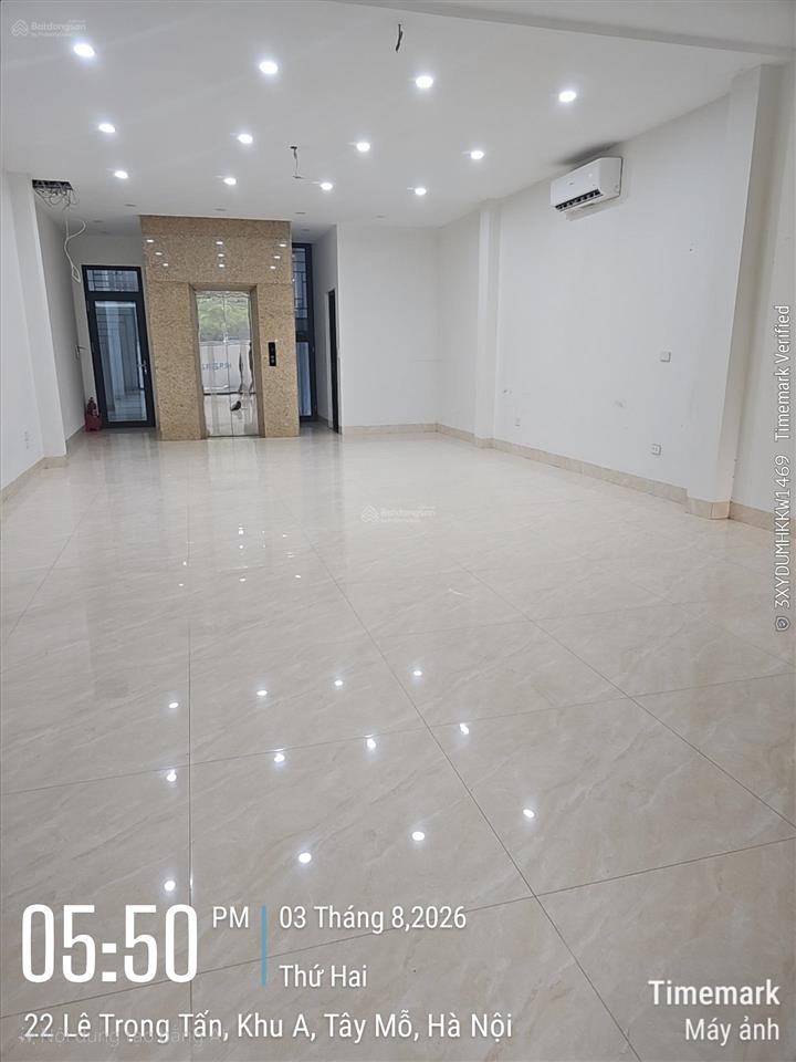 Cho thuê shophouse khu a geleximco  có thang máy 6 tầng