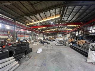 Cho thuê kho xưởng 1800m2 có cẩu trục  cụm công nghiệp chúc sơn, chương mỹ