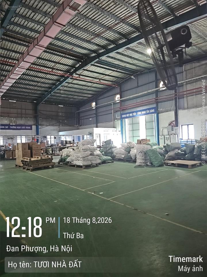 Chính chủ gửi bán nhà máy 10.000m kcn đan phượng, hà nội. có sẵn pccc, trạm điện và nhà văn phòng