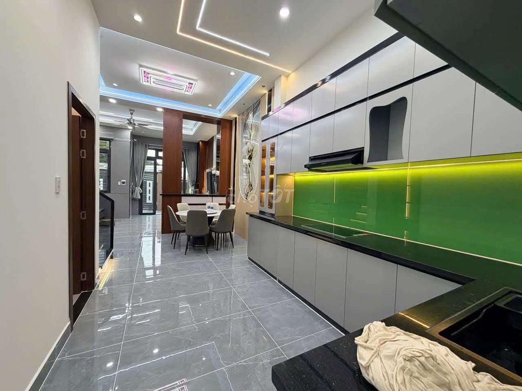 Bán nhà mới xây, đường 7m, (6x21), 1 lầu, 3 PN, Đông Thạnh 4, Hóc Môn