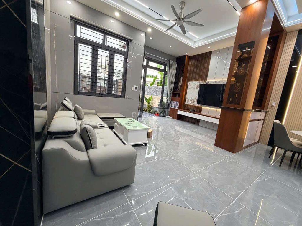 Bán nhà mới xây, đường 7m, (6x21), 1 lầu, 3 PN, Đông Thạnh 4, Hóc Môn