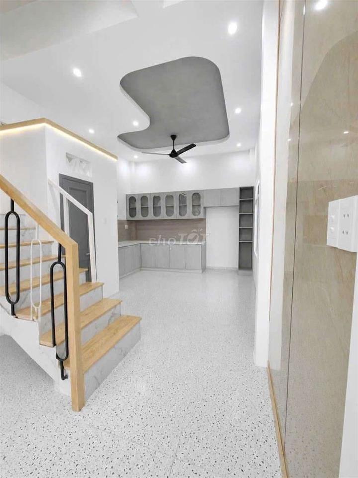Nhà mới đẹp, đường rộng, 3tầng, 4PN, Hiệp Thành 17, Tân Thới Hiệp, Q12