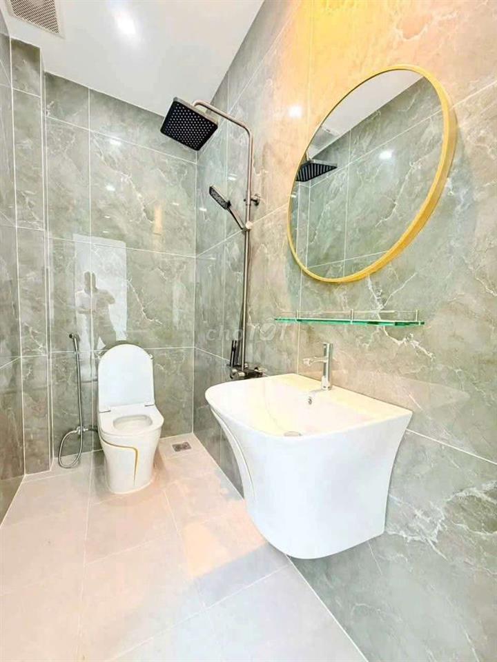 Nhà đẹp mới xây, đường rộng, (4x23) trệt, 1 lầu, Hiệp Thành, Quận 12
