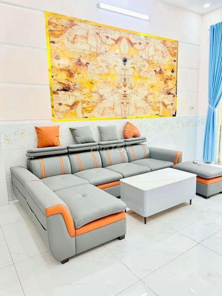 Nhà mới đẹp, đường 5,5m, (4x14) nở hậu 4,5m, 4tầng, Hiệp Thành 13, Q12