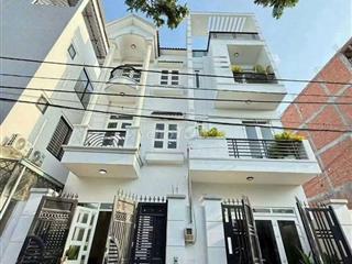 Nhà mới đẹp, Đường 7m, (4,5x18) 3tầng, 4PN, Lê Thị Riêng, Thới An, Q12