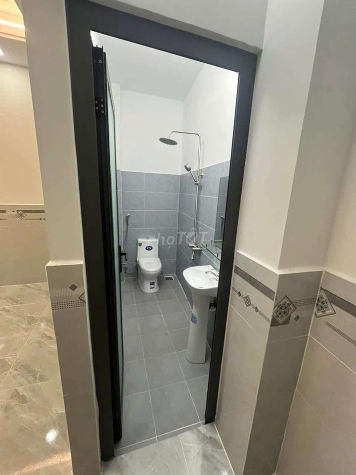 Nhà mới đẹp, hẻm rộng, ( 4x10) đúc 1 lầu, 2PN, 2WC, Tân Thới Hiệp,Q12 