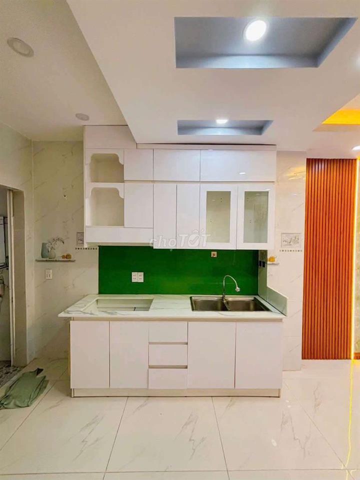 Bán Nhà mới đẹp, trệt, 2 lầu, 2 PN, Thạnh Lộc 19, Q12