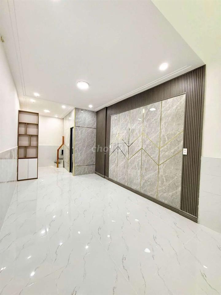 Bán nhà mới đẹp, (3,2 x 9,2m) trệt, 1lầu, đường 3m, Thạnh Lộc 15, Q12