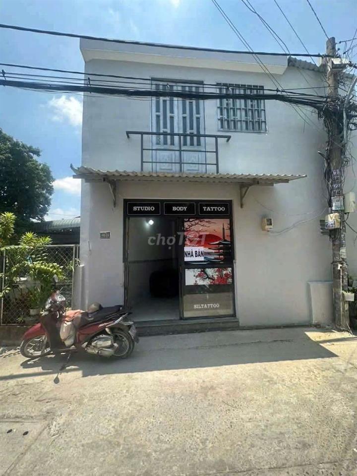 Nhà Mặt tiền đường thông ôtô, (7x6) đúc 1 Lầu, Hiệp Thành 10, Q12