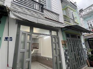 Bán nhà mới (3,6 x11m), đúc 1 trệt, 1lầu, đường rộng Hiệp Thành, Q12