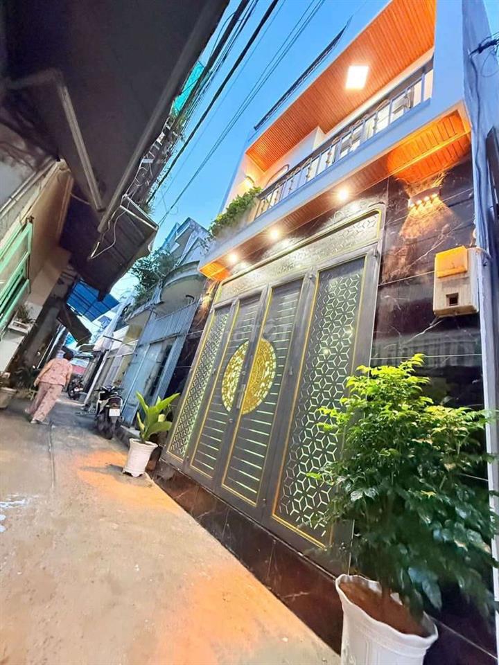 Nhà mới đẹp, (4x 9), 1lầu, 2PN, 2 WC, Thới Tam Thôn 9, Hóc môn