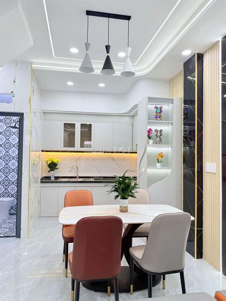 Nhà mới đẹp, (4x 9), 1lầu, 2PN, 2 WC, Thới Tam Thôn 9, Hóc môn