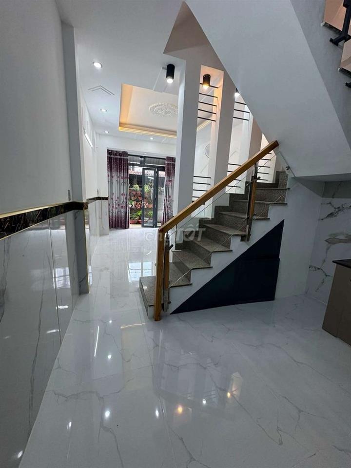 Bán 3 căn nhà mới, (3.5x10), đúc 2lầu, 4PN, Hẻm 4m, Tân Thới Hiệp, Q12