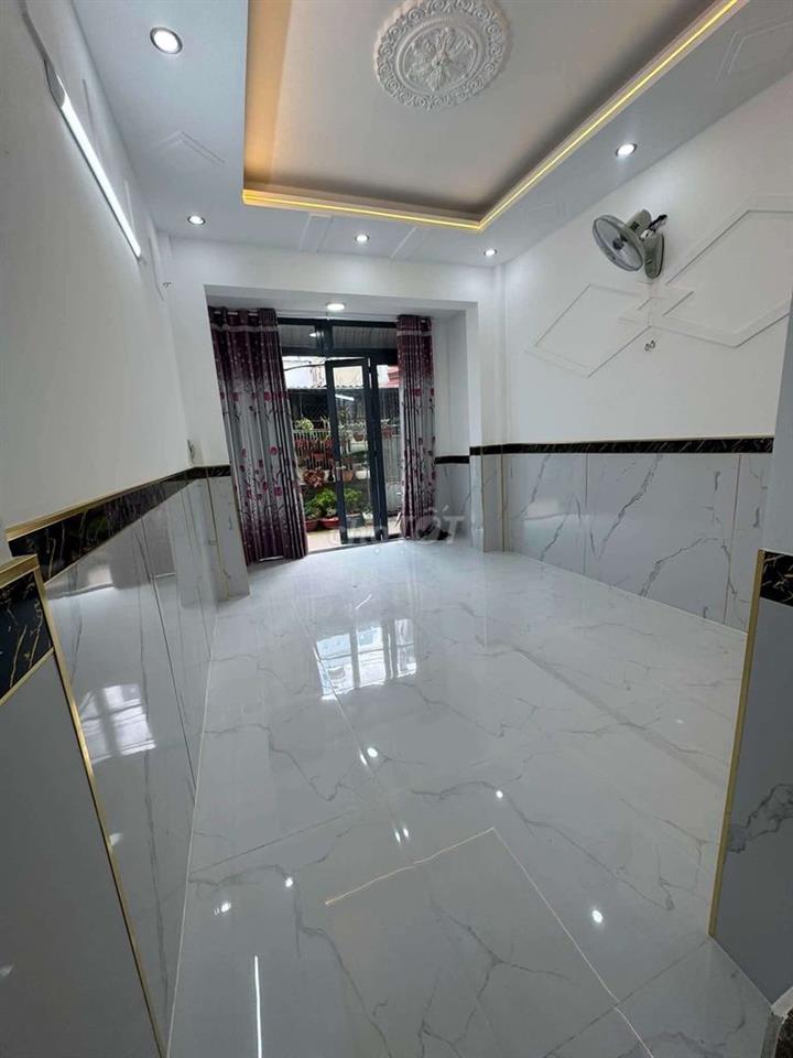 Bán 3 căn nhà mới, (3.5x10), đúc 2lầu, 4PN, Hẻm 4m, Tân Thới Hiệp, Q12
