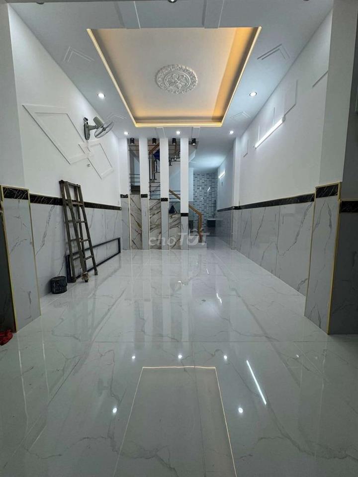 Bán 3 căn nhà mới, (3.5x10), đúc 2lầu, 4PN, Hẻm 4m, Tân Thới Hiệp, Q12
