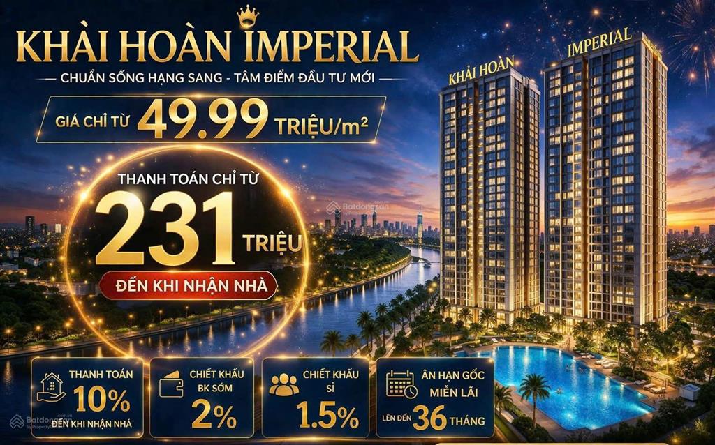 Khải hoàn imperial kiệt tác không gian định danh đẳng cấp "bespoke"