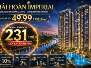 Khải hoàn imperial kiệt tác không gian định danh đẳng cấp "bespoke"