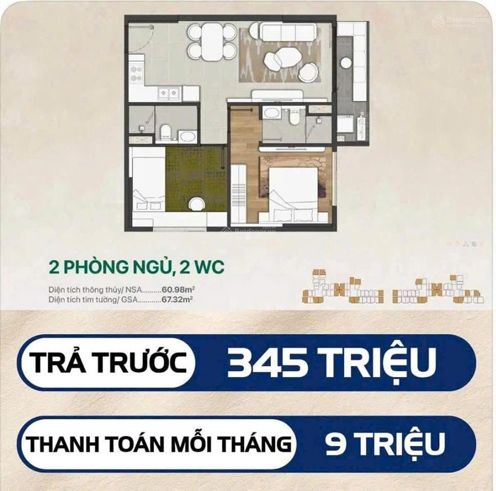 Mở bán đợt 2 giỏ hàng dự án the emerald garden view, căn nội bộ cực đẹp, thanh toán 9triệu9/tháng