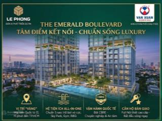 The emerald boulevard (ebv) tâm điểm kết nối, chuẩn sống luxury tại bình dương