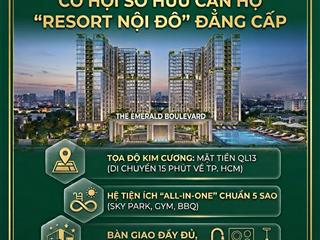 Cơ hội đầu tư f0 tại the emerald boulevard sức hút của sự minh bạch và uy tín từ tập đoàn lê phong