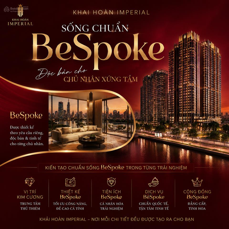 Khải hoàn imperial sống chuẩn bespoke