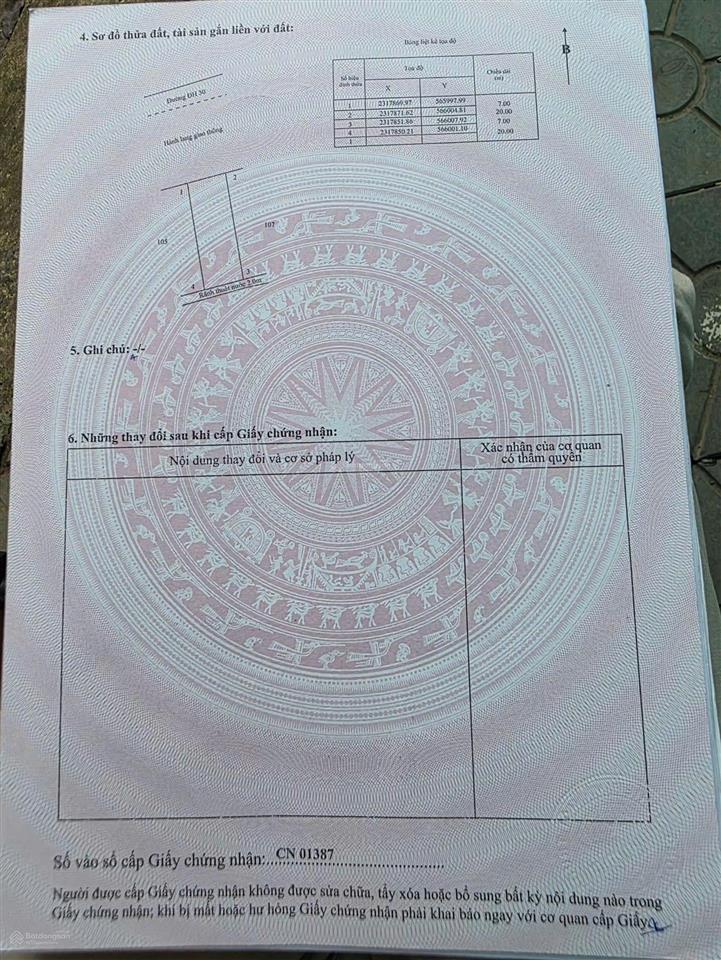 Bán đất hòa đam, phường thượng hồng (hòa phong cũ) hưng yên. 4,5 tỷ, 140m2, mặt tiền 7m hot!