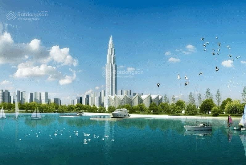 Bán gấp lô đất dt 120m2 mt 6m mặt đường rộng 40m, trong lòng khu đô thị thành phố thông minh