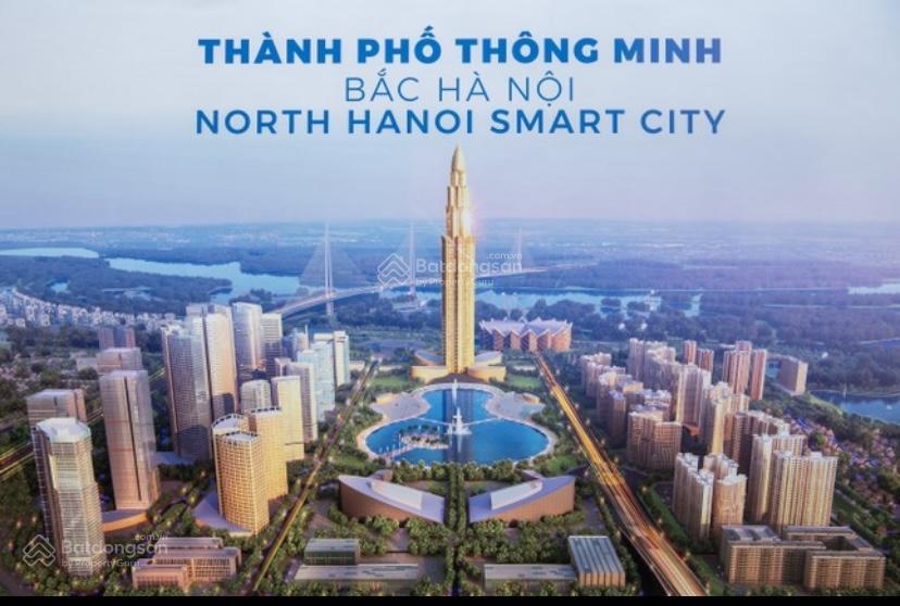 Bán gấp lô đất dt 120m2 mt 6m mặt đường rộng 40m, trong lòng khu đô thị thành phố thông minh