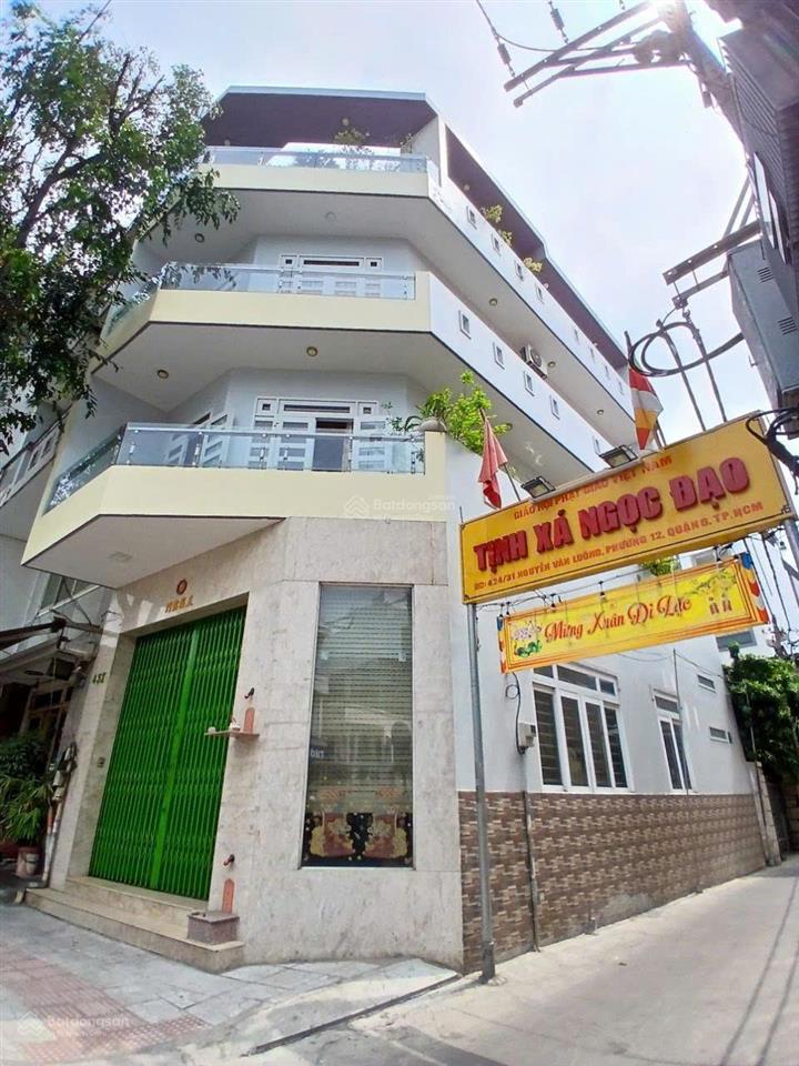 Góc 2 mt nguyễn văn luông p12 q6 dt 6x13 nở hậu 10m giá 23 tỷ